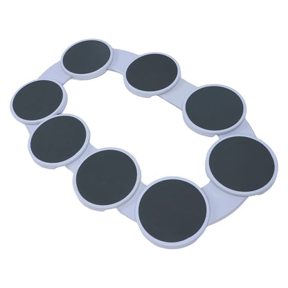 Dining Table Turntable Tray Large Capacity Versatile Sliding Rail Reusable Portable Turntable Organizer for Family Gatherings - AMULET RING STORE