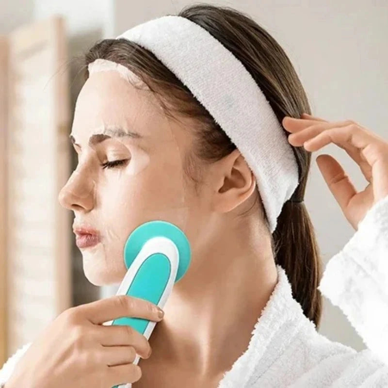 Ice Roller Beauty Salon Facial Ice Compress Device Home Ice Massage Stainless Steel Hammer Cold Compress Device Jade Roller Gift