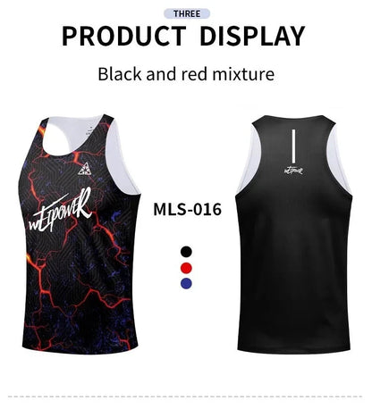 New running vests for men and women, ultra-light and breathable summer T-shirts, professional marathon racing tops