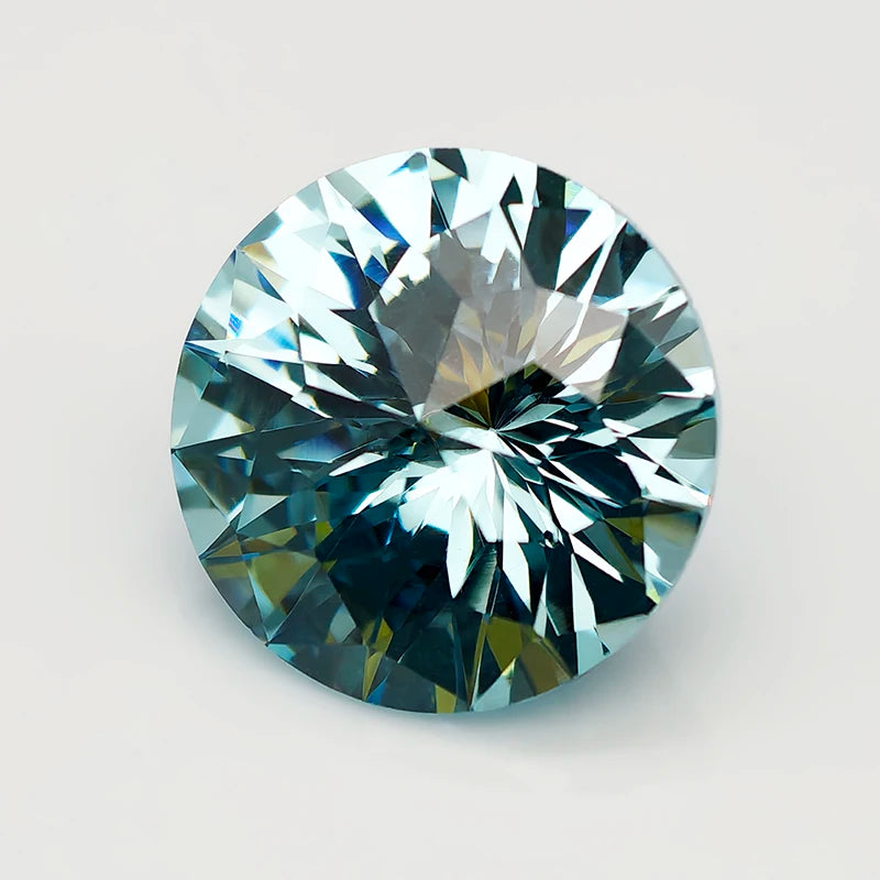 New 5A Quality Round Colored Empire Cut Cubic Zirconia Stones Loose Gemstone for Jewelry Making