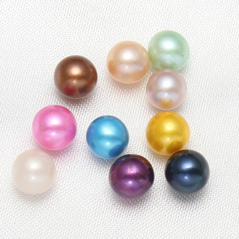 7-8MM AA+ Single Pearl Vacuum-pack Oyster Beautiful & Interesting Nature Gifts Cultivate High-quality Pearls 10PCs/Lot