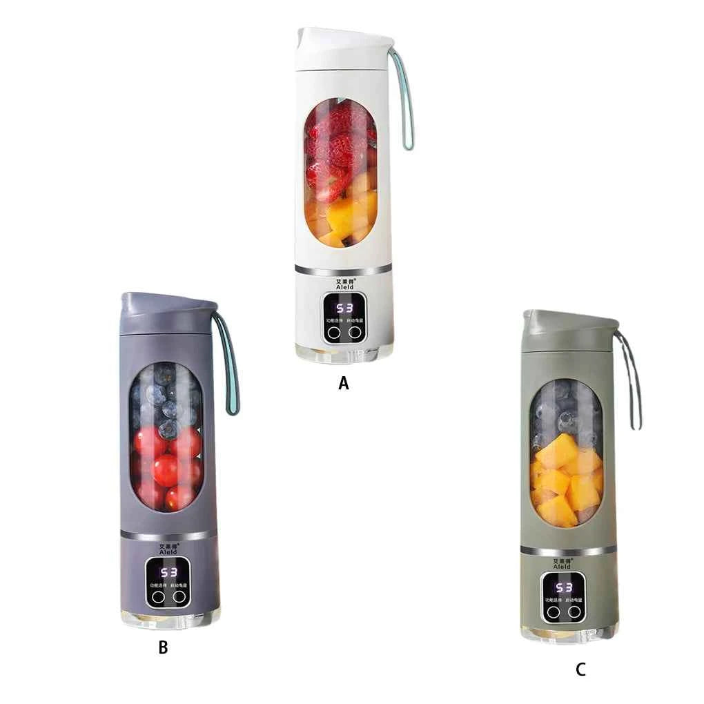 450ml Portable Electric Juicer USB Charging Mini Juicer Fruit Mixer Electric Handheld Juicer for Home Shakes and Smoothies Mixer