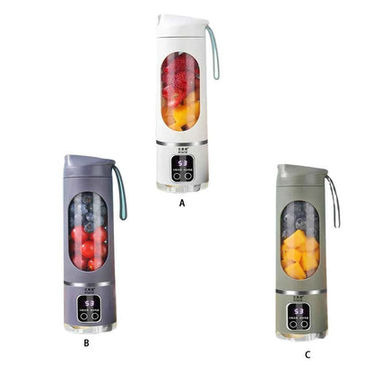 450ml Portable Electric Juicer USB Charging Mini Juicer Fruit Mixer Electric Handheld Juicer for Home Shakes and Smoothies Mixer