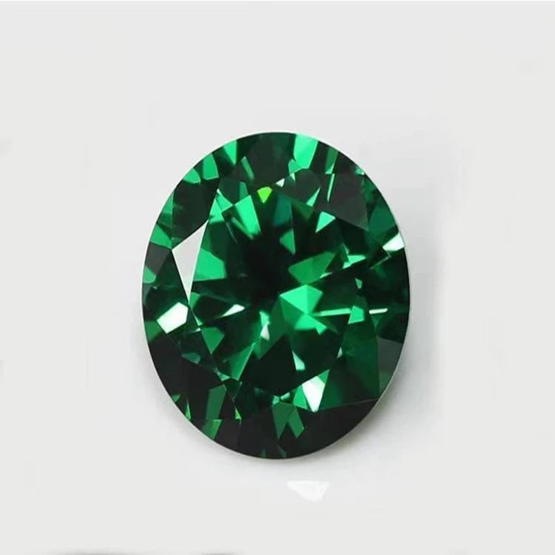Brilliant Natural AAAAA+ Emerald 10.0mm 6.50Carat Round Cut Gemstones Sri-Lanka VVS Gem