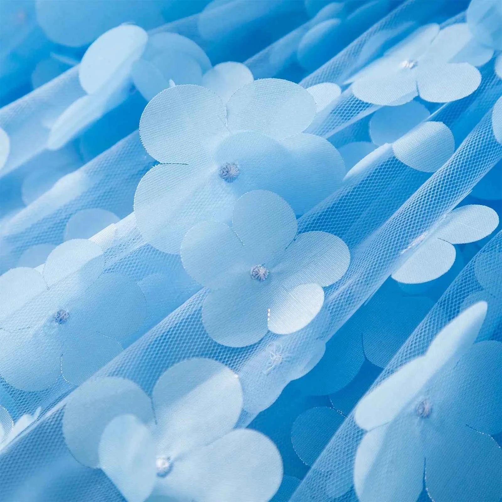 Toddler Baby Girls Clothes Elegant Floral Print Tulle Dress Summer Kids Princess Party Birthday Dress Butterfly Solid Mesh Dress