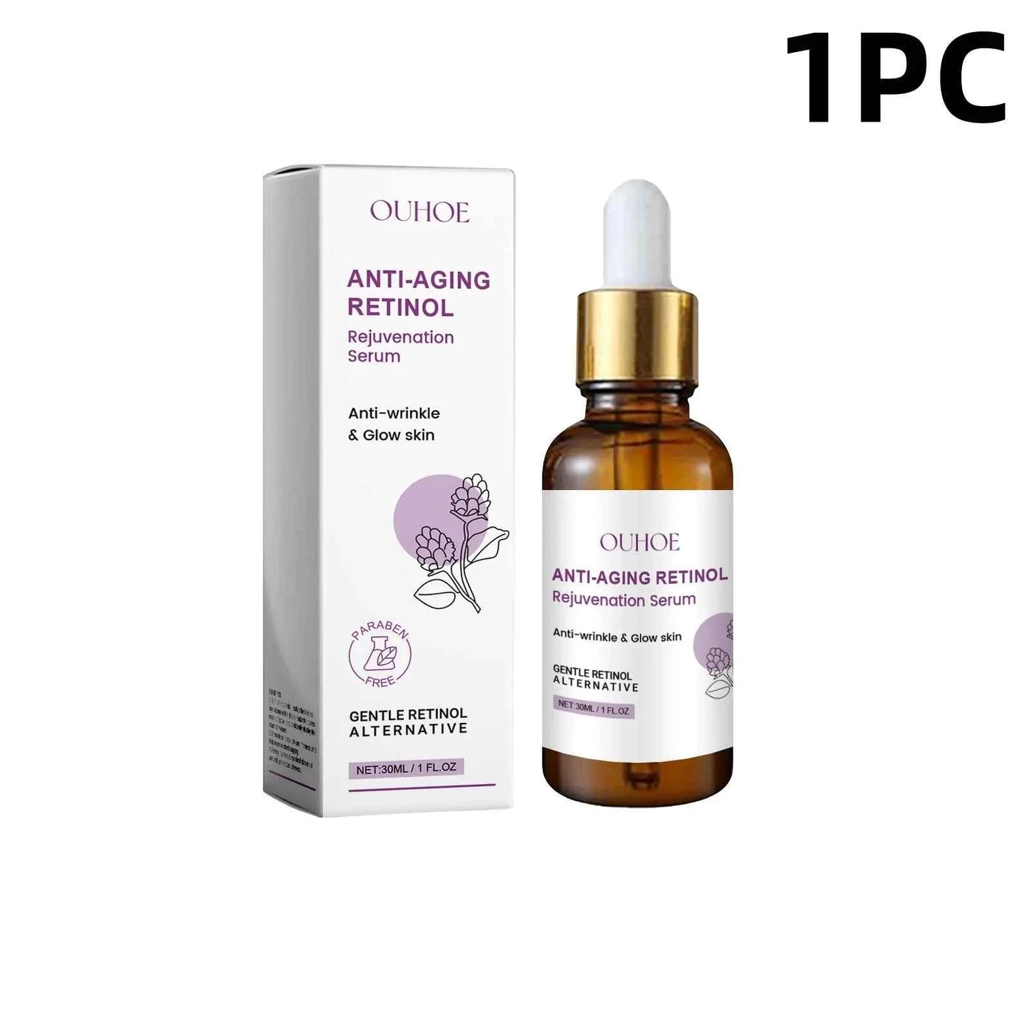 Retinol Facial Anti Wrinkle Essence  Hydrating Firming Treatment, Lifts & Smooths Fine Lines, Nourishing, 30ml