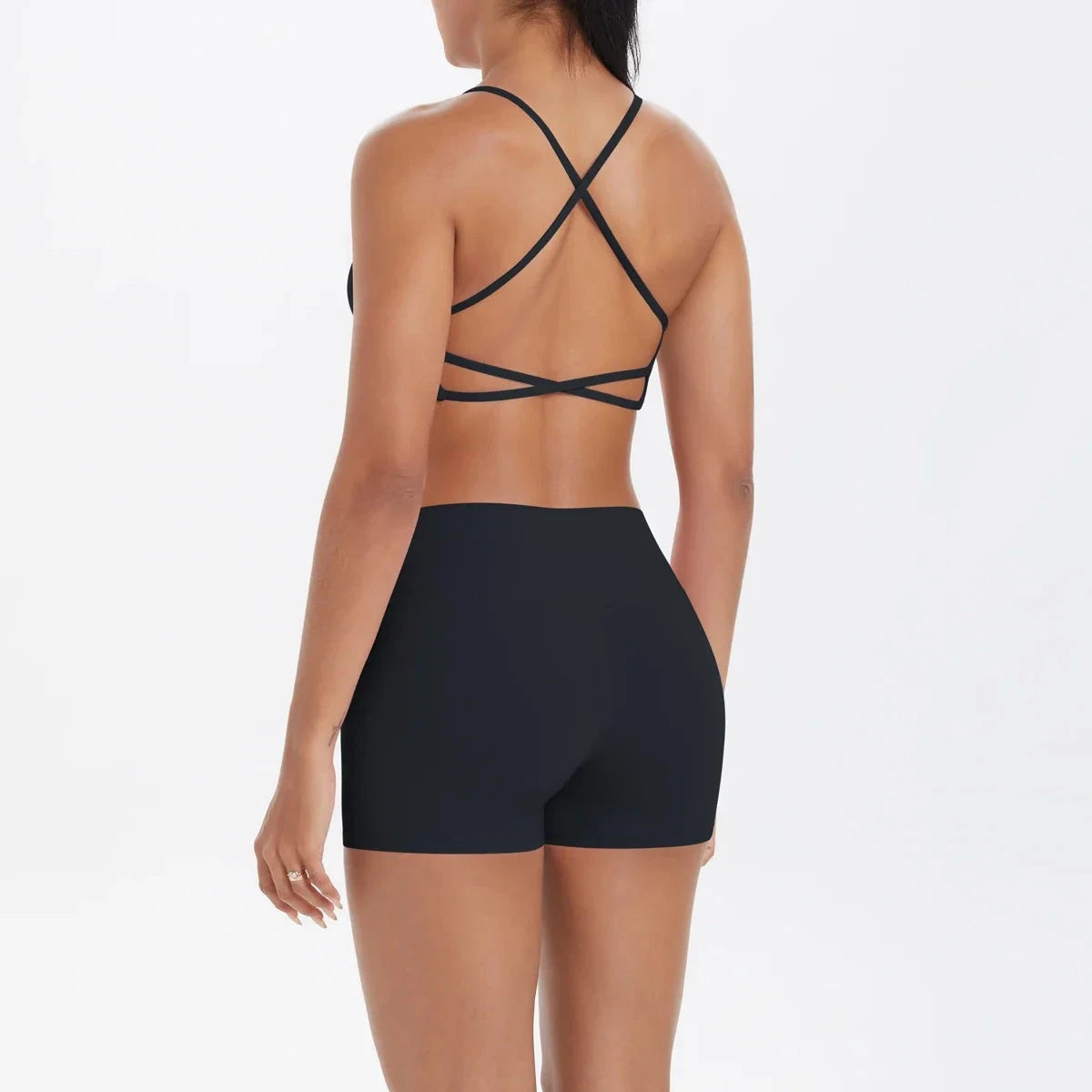 2PCS Yoga Set Nude Feeling Workout Sets Women Tracksuit Gym Push Up Fitness Running Workout Sportwear Sport Bra Leggings Suit