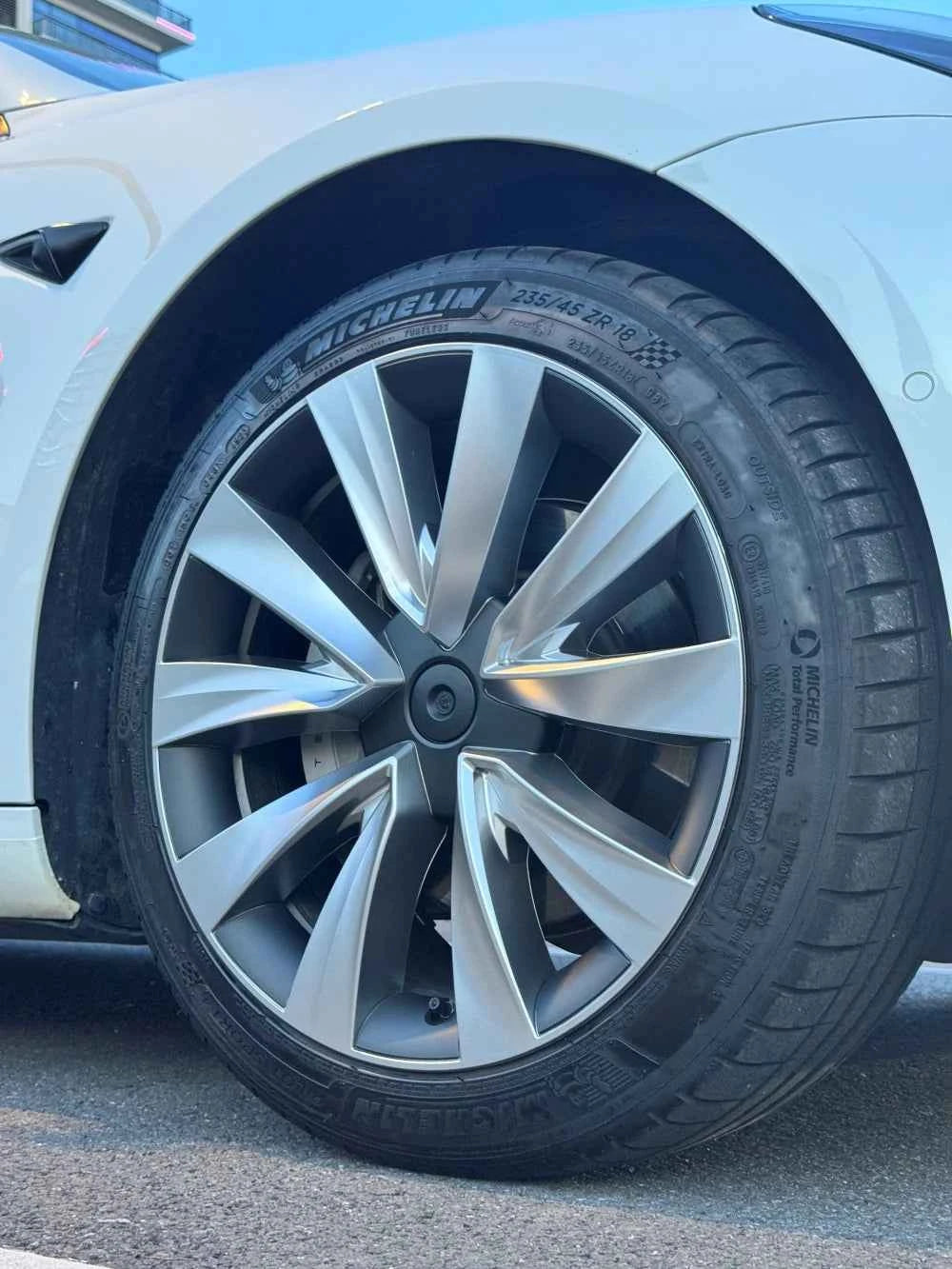 4PCS Wheel Cover 18 Inch for Tesla Model 3 Aero HubCap Performance Replacement Wheels 2018-2023 Full Rim Car Accessories 2022