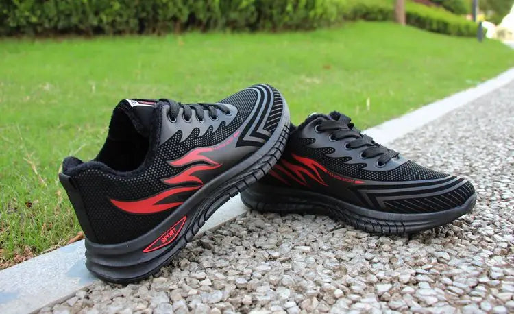 New men's shoes Breathable lightweight fashion shoes casual running shoes platform sports shoes sneakers - AMULET RING STORE