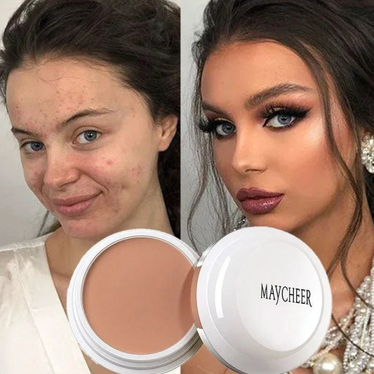 High Coverage Concealer Corrector Anti Dark Circle Whitening Cream Matte Foundation BB Cream for Face Makeup Base Cosmetics - AMULET RING STORE