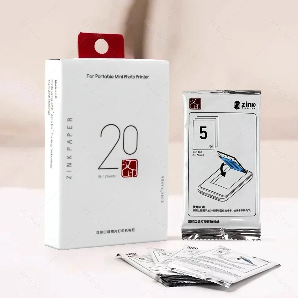 New! MT53 Color Photo Wifi Printer Portable Mobile Phone Mini Bluetooth Handheld Pocket Printing Machine 2x3 inch Sticky-Backed