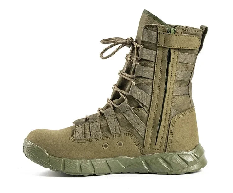Combat Boot Green Desert Brown Boot Lightweight Training Boots Hiking Boots For Man Tactical Boots Bota Masculina
