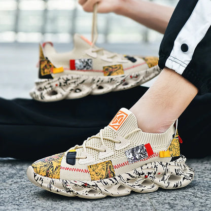 Shoes men Sneakers Male casual Mens Shoes tenis Luxury shoes Trainer Race Breathable Shoes fashion loafers running Shoes for men - AMULET RING STORE