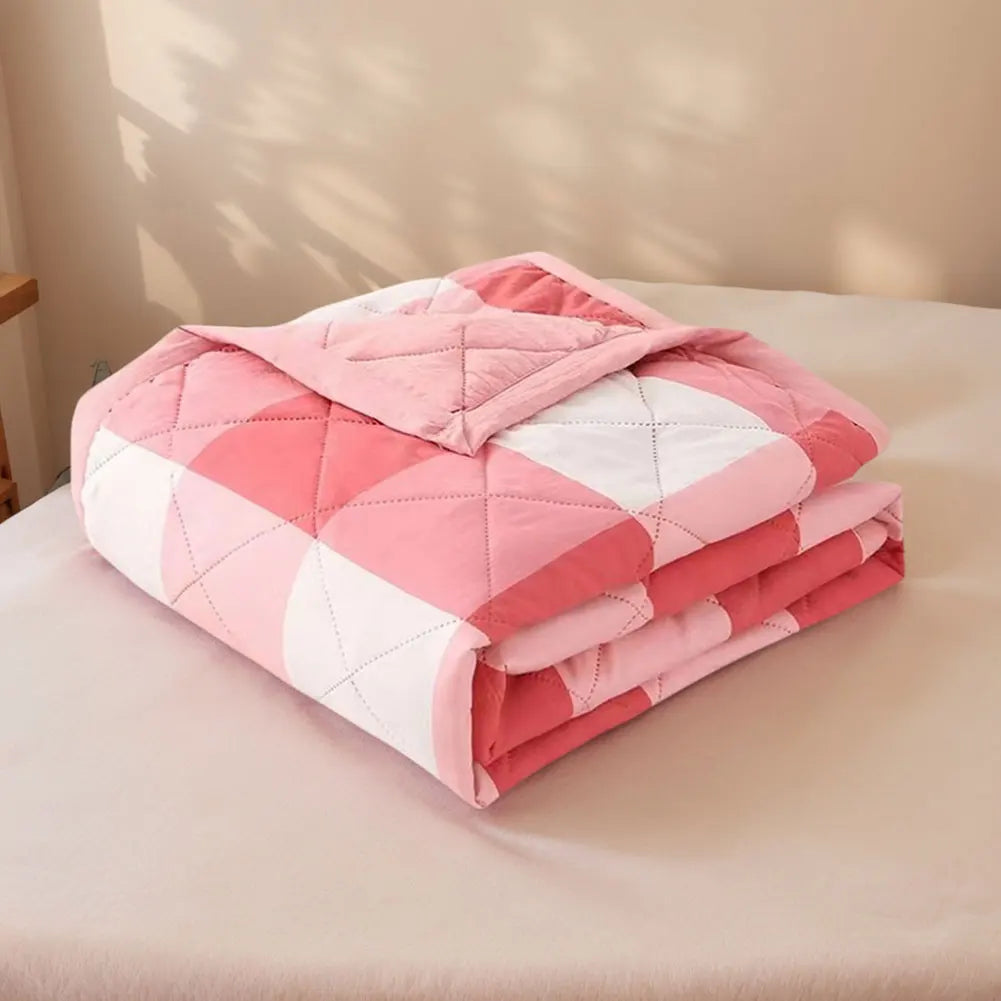 Summer Blanket Lightweight Air Condition Comforter Sofa Blanket