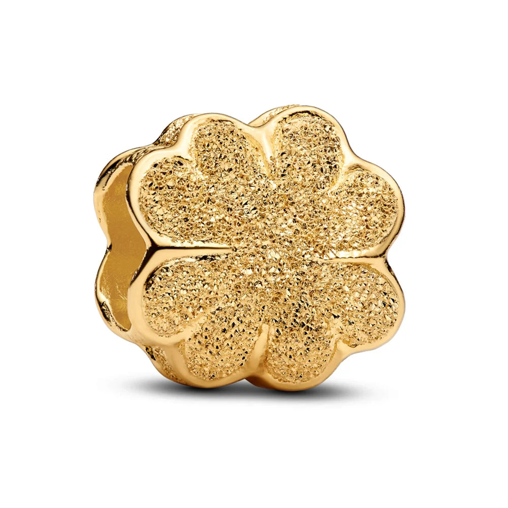 New Mini Series Charm Sun Horseshoe Clover Butterfly Mushroom Beads Fit Original Pan Bracelet DIY Women Jewelry Christmas Gifts - AMULET RING STORE