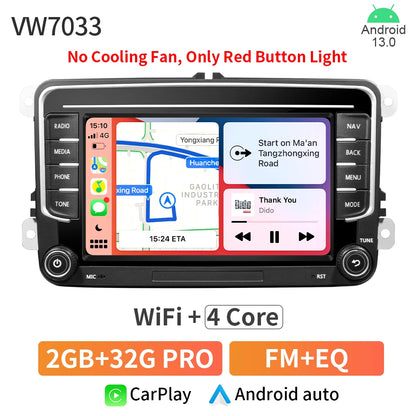 7inch Car Radio CarPlay Android Auto for Volkswagen VW Passat B6 B7 CC Tiguan Touran GOLF POLO CarPlay 7inch 2+32GB / 4+64GB - AMULET RING STORE