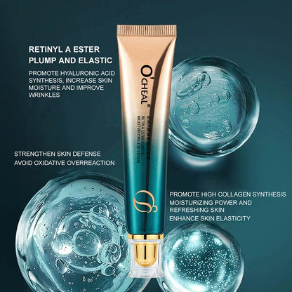 OCHEAL Eye Moisturizing Cream Fades Fine Lines Anti Dark Circles Eye Serum Remove Eye Bag Puffiness Anti-Aging Firmness Eye Care - AMULET RING STORE