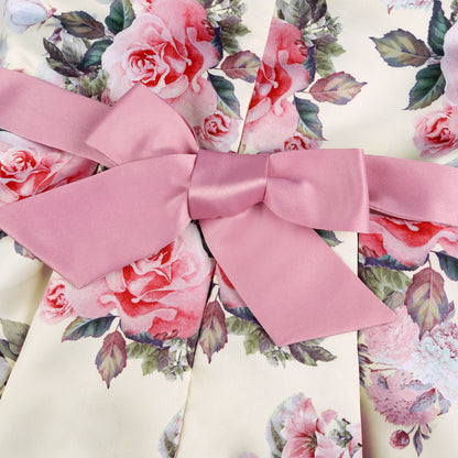 Girls' formal dress dress, printed princess dress, children's dress, flower performance outfit, children's dress