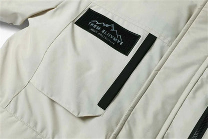 New winter jackets for men with hoods and leather collars. New high-quality waterproof jackets for men. Casual and warm jackets