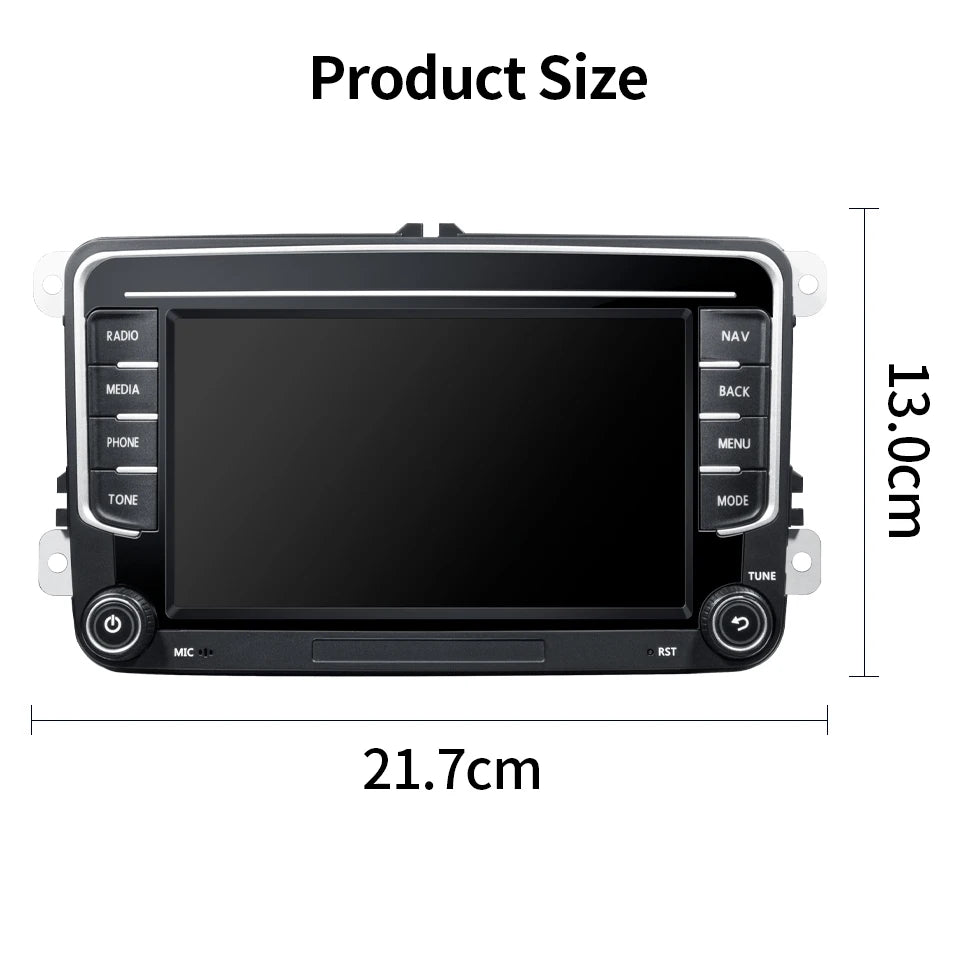 7inch Car Radio CarPlay Android Auto for Volkswagen VW Passat B6 B7 CC Tiguan Touran GOLF POLO CarPlay 7inch 2+32GB / 4+64GB - AMULET RING STORE