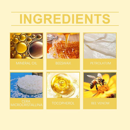 EELHOE 40g Bee Venom Cream Stick Firming Skin Lighten Neck Lines Fade Fine Wrinkle Moisturizing Improve Skin Sagging Facial Care