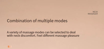 Neck Massage Intelligent Charging Heating Hot Pressing Magnetic Pulse Fashion Multi User Usage Portable Pulse Neck Massager
