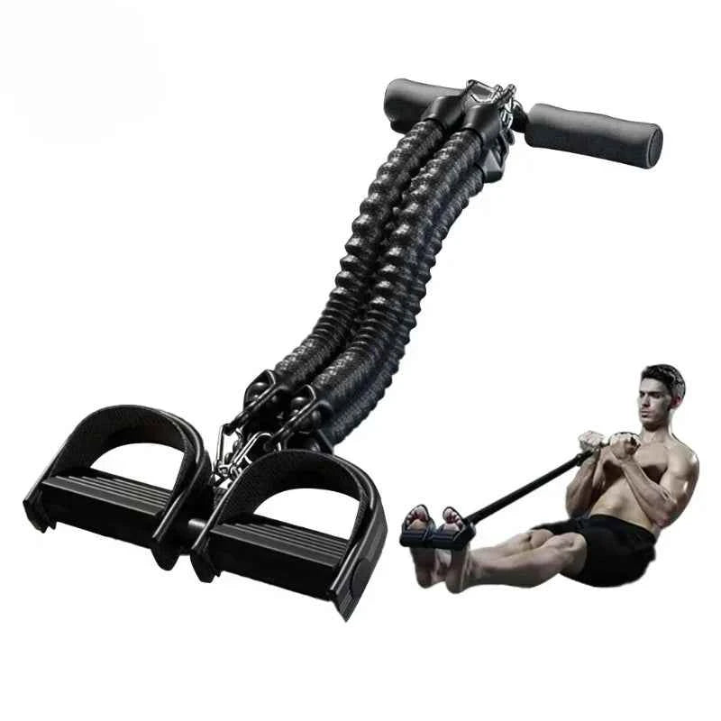1pcPedal Tensioner for Home Fitness  Multifunctional Back Abdomen Ab Trainer for Men  Resistance Pull Exerciser