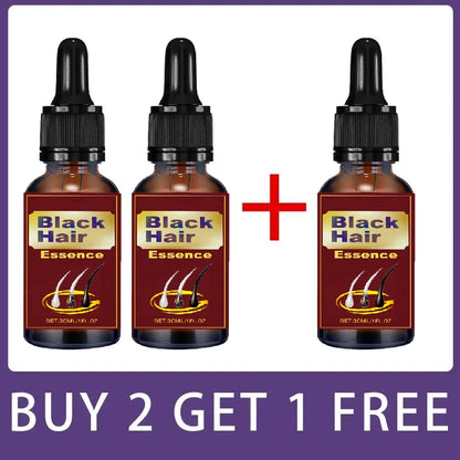 White hair killer, remove gray hair and restore natural hair color in 7 days 2025