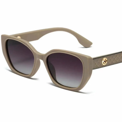 2025 New Small Frame Polarized Sunglasses - UV400 Protection & Anti-Glare, Trendy Unisex Design for Street Style