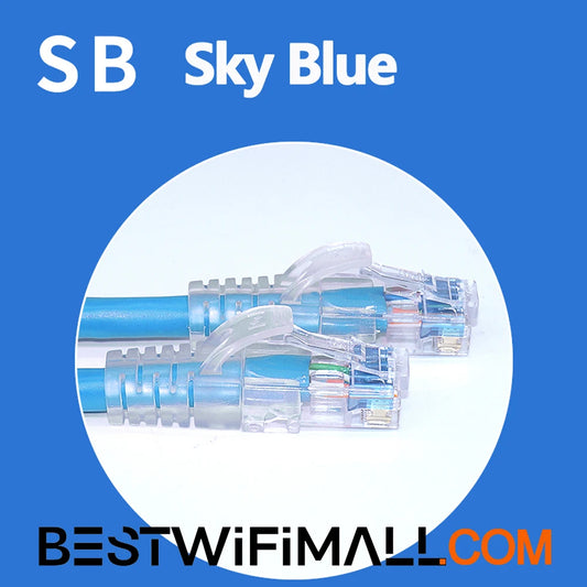 NISSENCABLING UTP CAT6 NSGDT6-MP4D-1.5 M Sheath Type Lan Ethernet Cable RJ45 Networks Single Core 24AWG Unshielded Twisted Pair - AMULET RING STORE