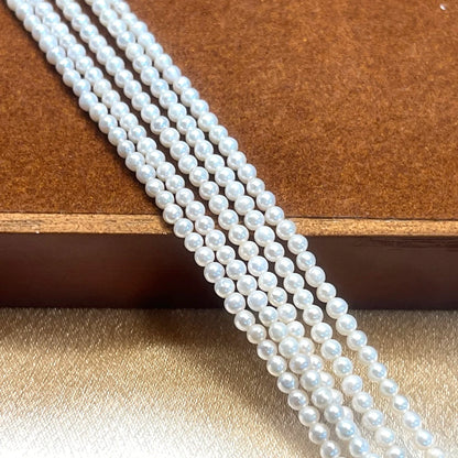 AAA 2-3mm High Quality Near-round Beads Exquisite Natural Freshwater Pearls for Jewelry Making DIY Necklace Bracelet Accessories - AMULET RING STORE