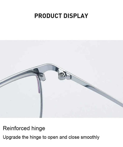 Men Prescription Glasses Optics Lenses  Reading Glasses Women Blue Light Blocking Myopia Eyewear Metal Titanium Eyeglasses Frame