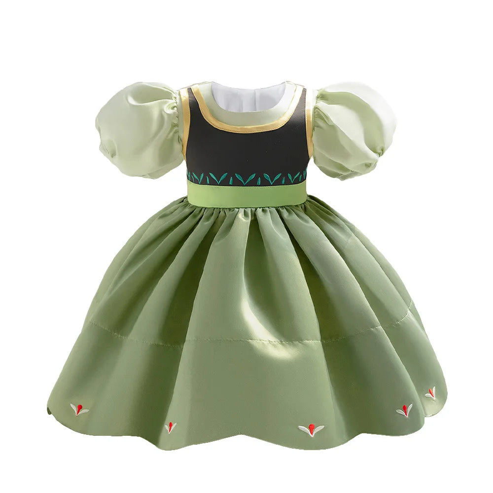 Princess Dress For Toddler Little Girl Luxurious Bow Gown Kids Birthday Party Clothes Halloween Carnival Children Princess Dress
