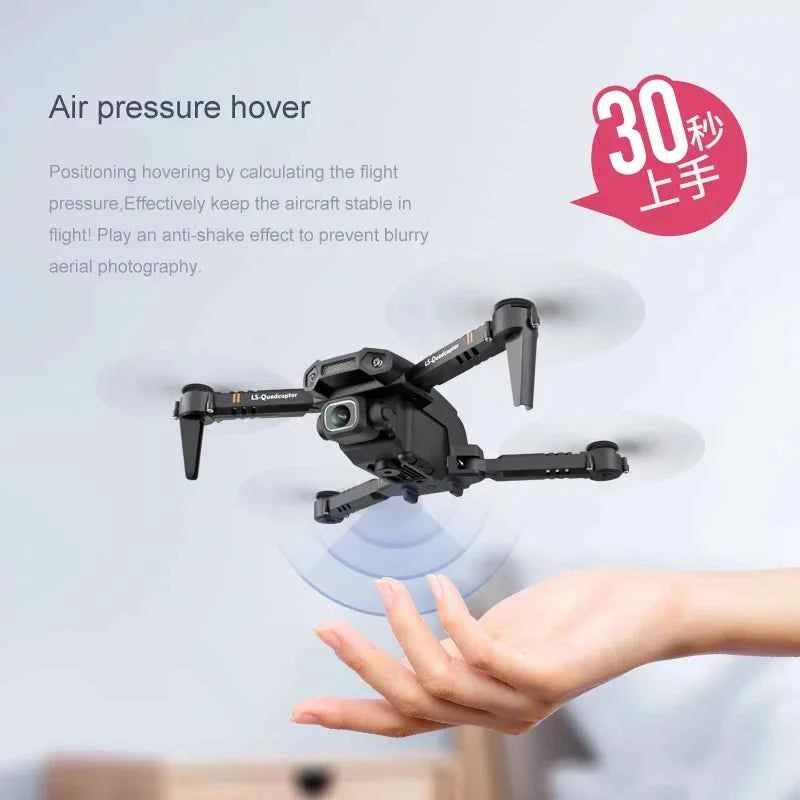 XT6 Mini Foldable Drone with 4K HD Camera, WiFi FPV, and Altitude Hold