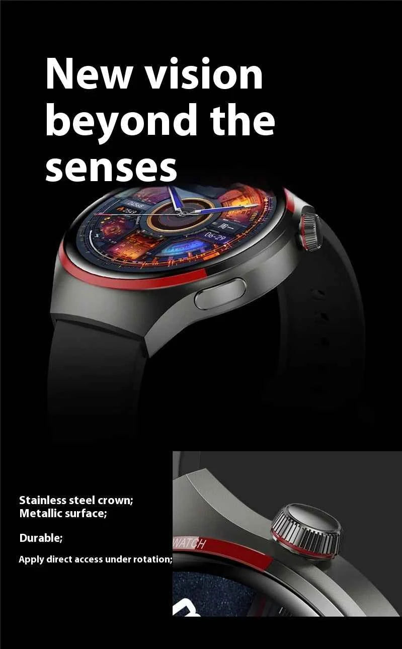 Watch 4Pro NFC GPS Smart Watch 360*360 HD Screen Heart rate Games Blood oxygen SmartWatch IP68 waterproof Sport Watches 2025 New