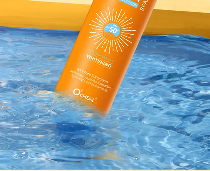 O‘cheal 150ml Sunscreen Spray Anti-aging Anti Wrinkle Moisturizing Whitening Sunscreen Spray Facial Body Neck Skin Care Cream
