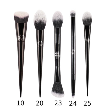 Kat Von D Makeup Brush Set & Kit Foundation Blush Highlight Concealer Powder Sculpting Eyeshadow Brush KVD Brand Makeup Brush - AMULET RING STORE