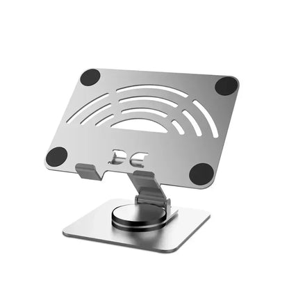 Aluminum 360° Rotation Portable Desktop Foldable Laptop Tablet Holder Bracket For iPad Macbook RedmiBook Galaxy Tab Book Laptop* - AMULET RING STORE