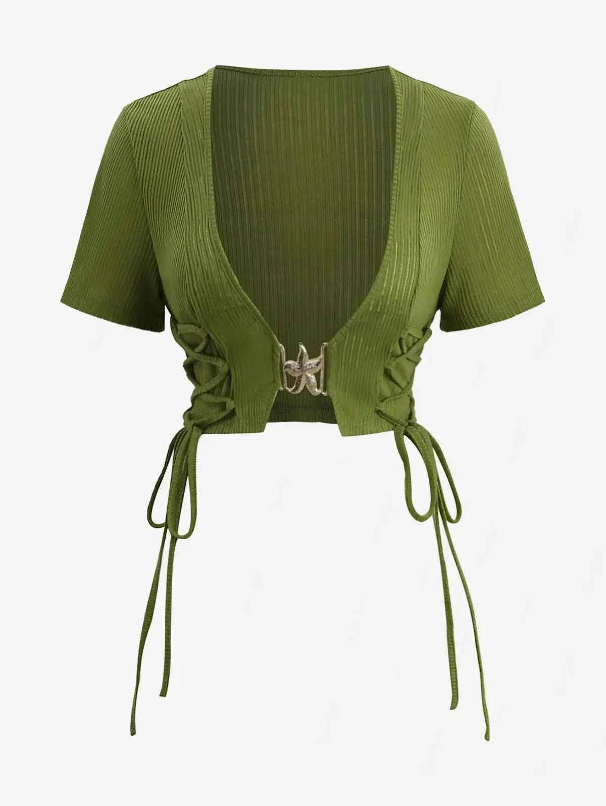 ROSEGAL Plus Size Women Floral Sundress Set Lace Up Ribbed Crop Top And Ruffles Floral Leaf Print Twist Cami Dres New Arrived