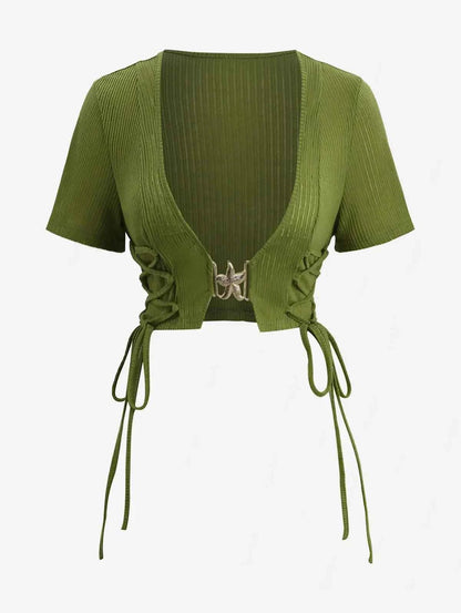 ROSEGAL Plus Size Women Floral Sundress Set Lace Up Ribbed Crop Top And Ruffles Floral Leaf Print Twist Cami Dres New Arrived