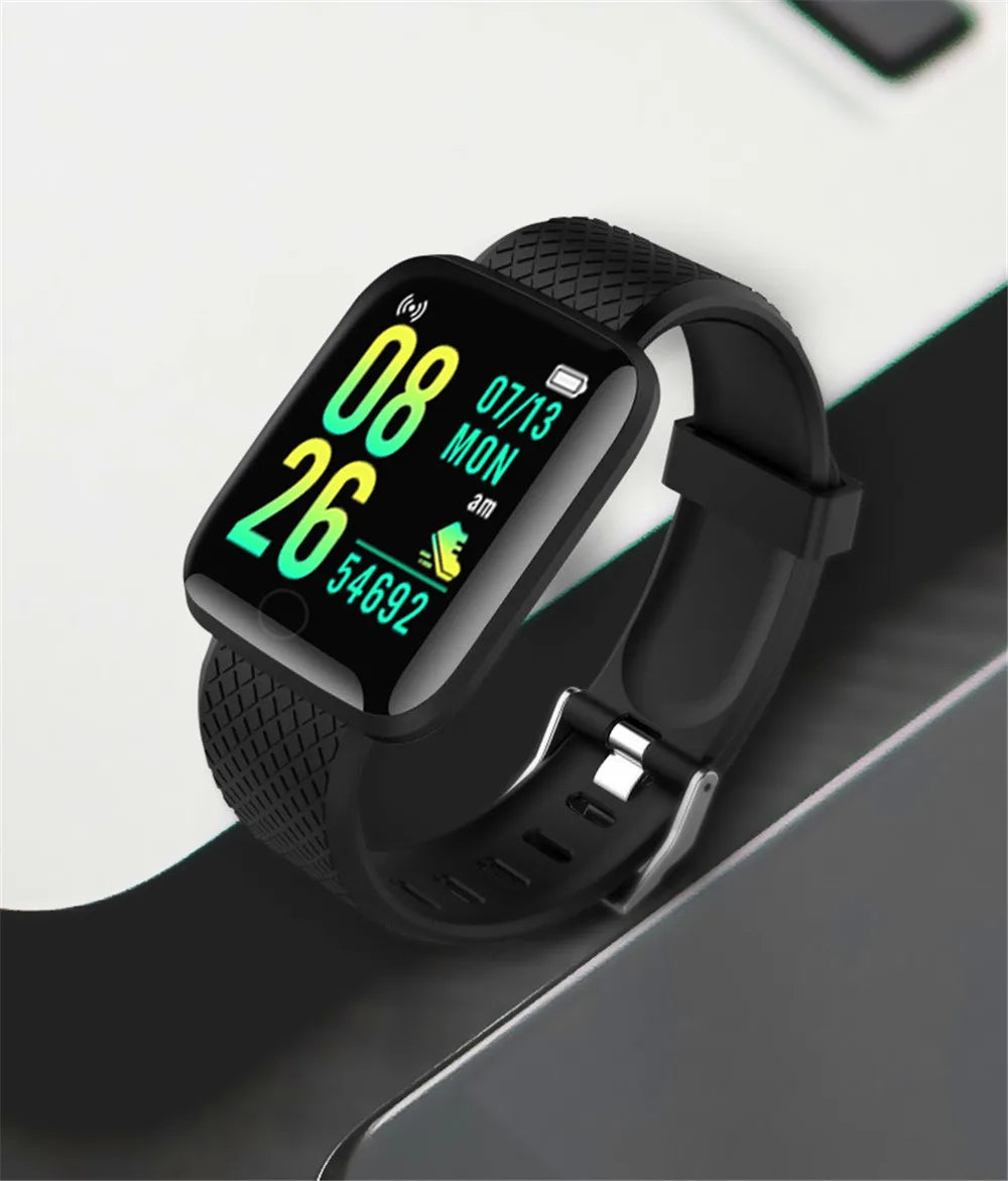 Smartwatch Men Women Wristwatches Smart Watch Message Fitness Monitor Bracelet Birthday Gift Electronic Clock For Android IOS - AMULET RING STORE