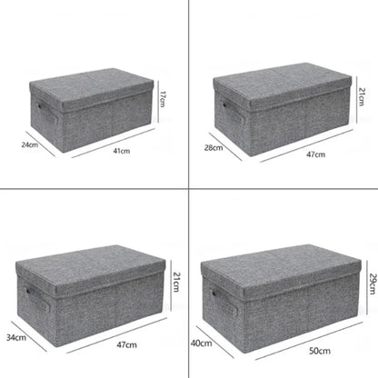 Large Foldable Storage Box Organizing Box For Closet Storage Clothing Storage Box Folding Storage Box For Home Office Storage - AMULET RING STORE