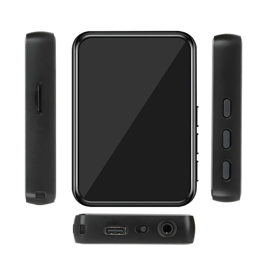 128GB HiFi MP3 Player with Bluetooth 5.4, Speaker & Touch Screen