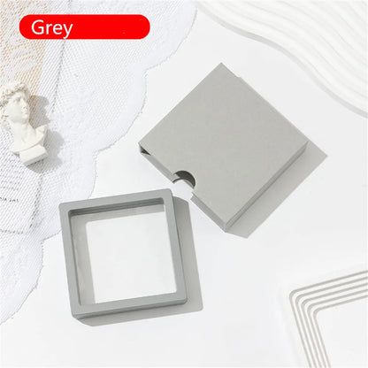 Drawer Jewelry Packaging Box Nail Earrings Necklace Ring Storage PE Film Suspension Anti-oxidation Gift Box Jewelry Box Joyero - AMULET RING STORE