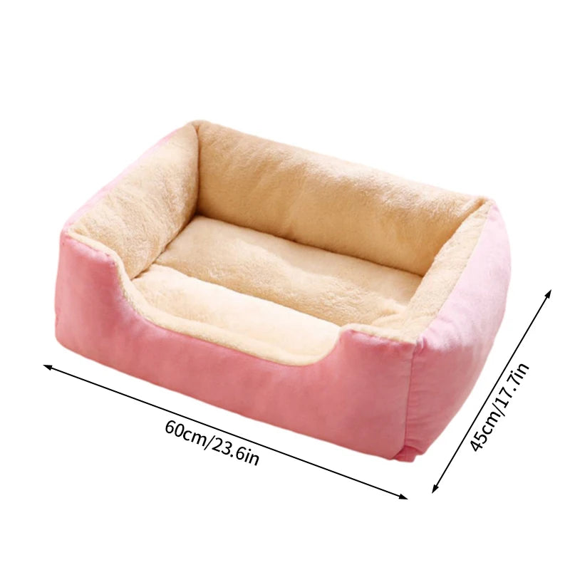 Soft Dog Beds Pets Bed Accessories Kitten Puppy Goods Cat Houses Habitats Basket Supplies Pet Cushions Products cama para perros