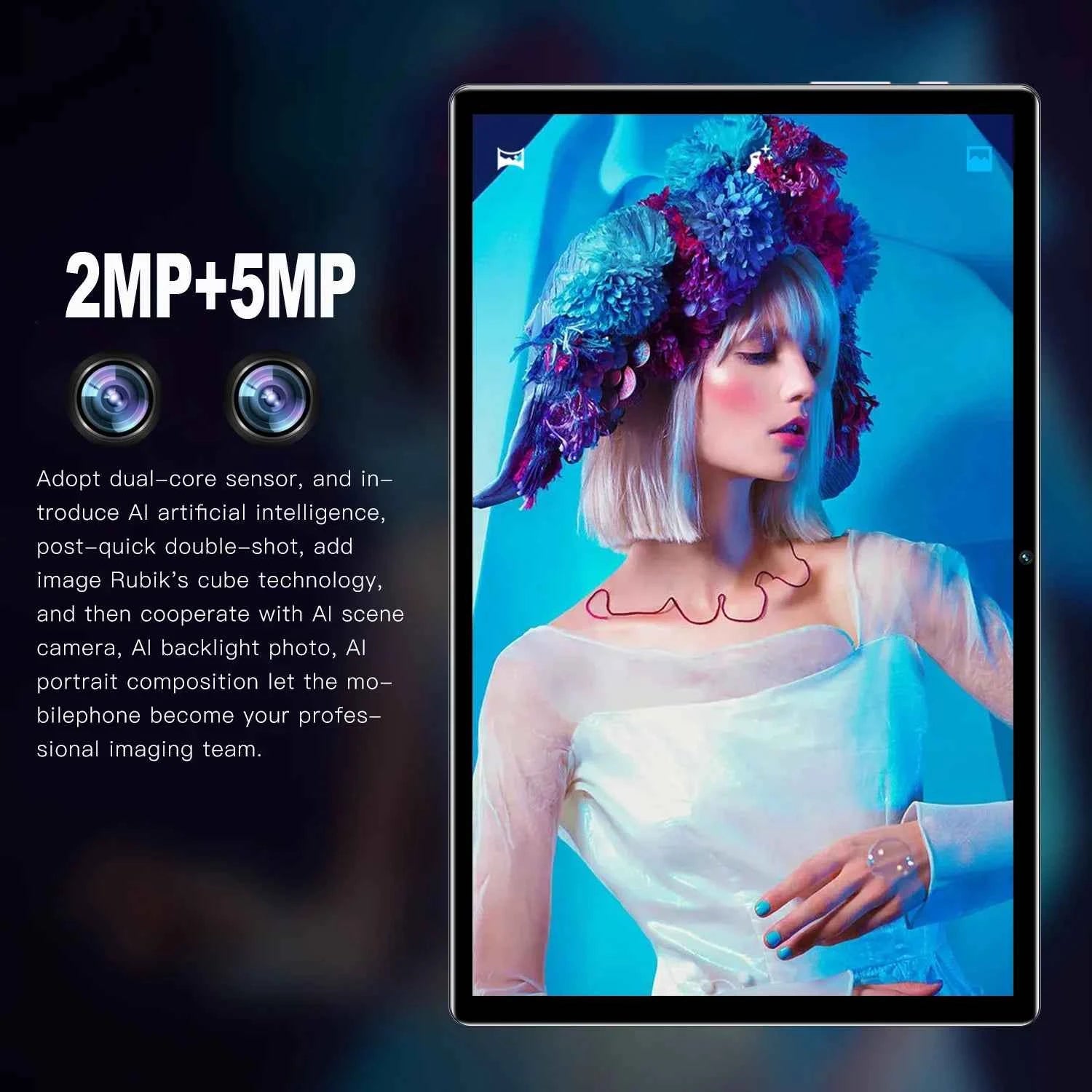 New 10.1 Inch Android 13 Tablet Pc Google Play Octa Core Dual Cameras Dual SIM 3G Phone Call Wifi Tablets 4GB RAM 64GB ROM