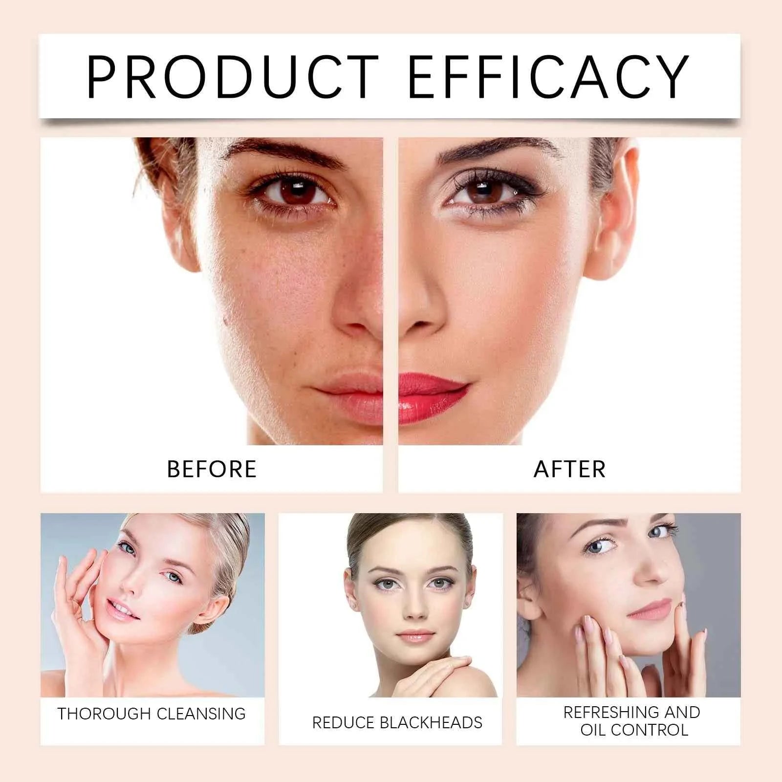 Turmeric Cleansing Milk Foam Facial Cleanser Cleanses Dirt And Grease Brightens Skin Hydrating And Moisturizes Face Care Product