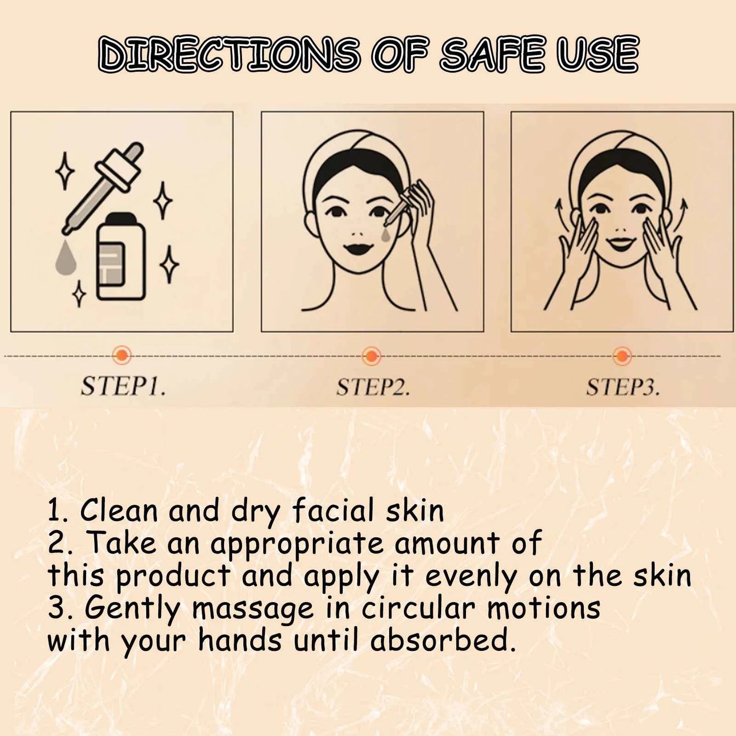 Ouhoe Niacinamide Serum Face Cleanser Brighten Skin Acne Removal Whitening Clean Pores Keratins Remove Moisturizing Skin Care