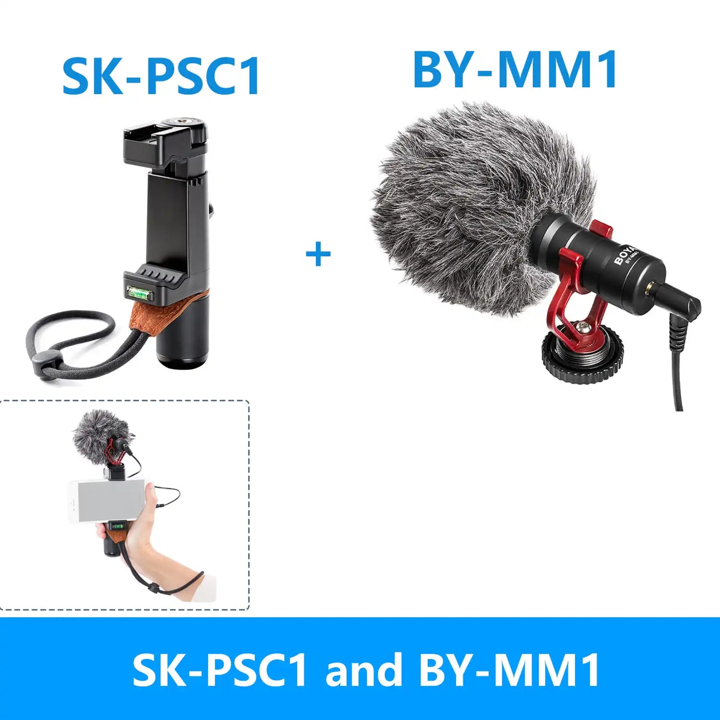 BOYA BY-MM1 Professional Cardioid Shotgun Microphone for iPhone Android Smartphone PC Canon Nikon DSLR Camera Recording Vlog