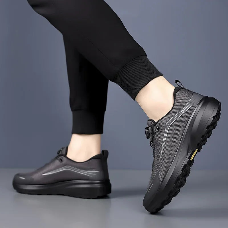 Leisure Walk Men Casual Shoes Anti Slip Sports Male Sneakers Breathable Treking Footwear Versatile Travel Trainers Hiking Shoes - AMULET RING STORE
